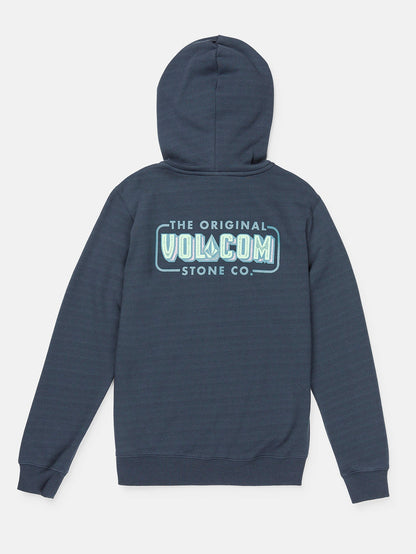 Vibeout Zip-Up Hoodie - NAVY - (KIDS)