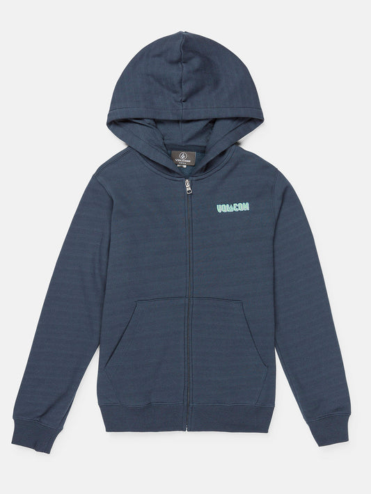 Vibeout Zip-Up Hoodie - NAVY - (KIDS)