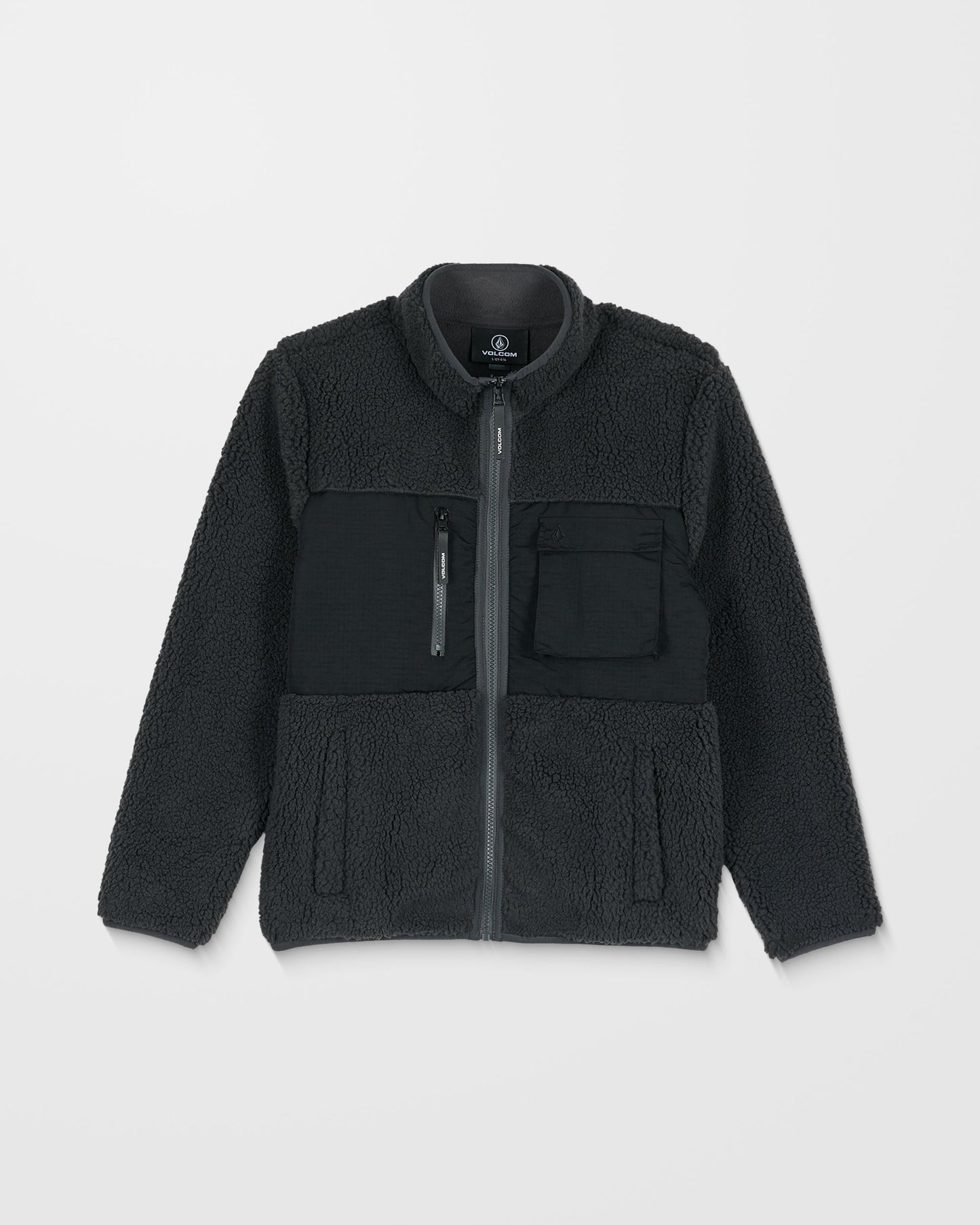 Sweat Polaire Zippé Storm Stone - Asphalt Black - (ENFANT)