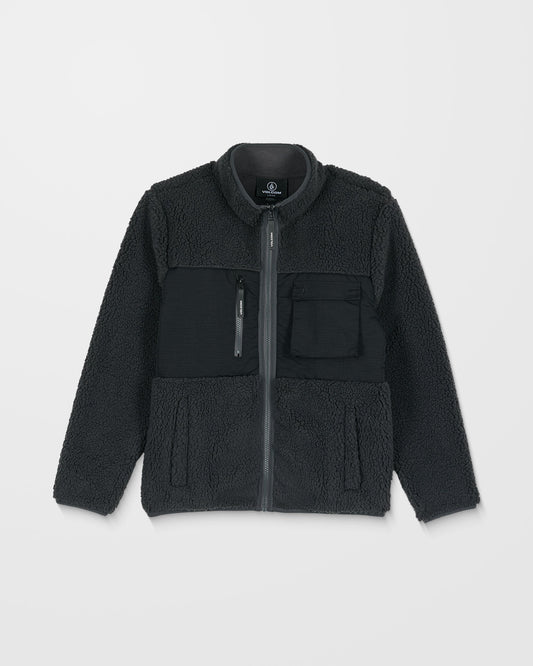 Sweat Polaire Zippé Storm Stone - Asphalt Black - (ENFANT)
