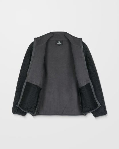 Sweat Polaire Zippé Storm Stone - Asphalt Black - (ENFANT)