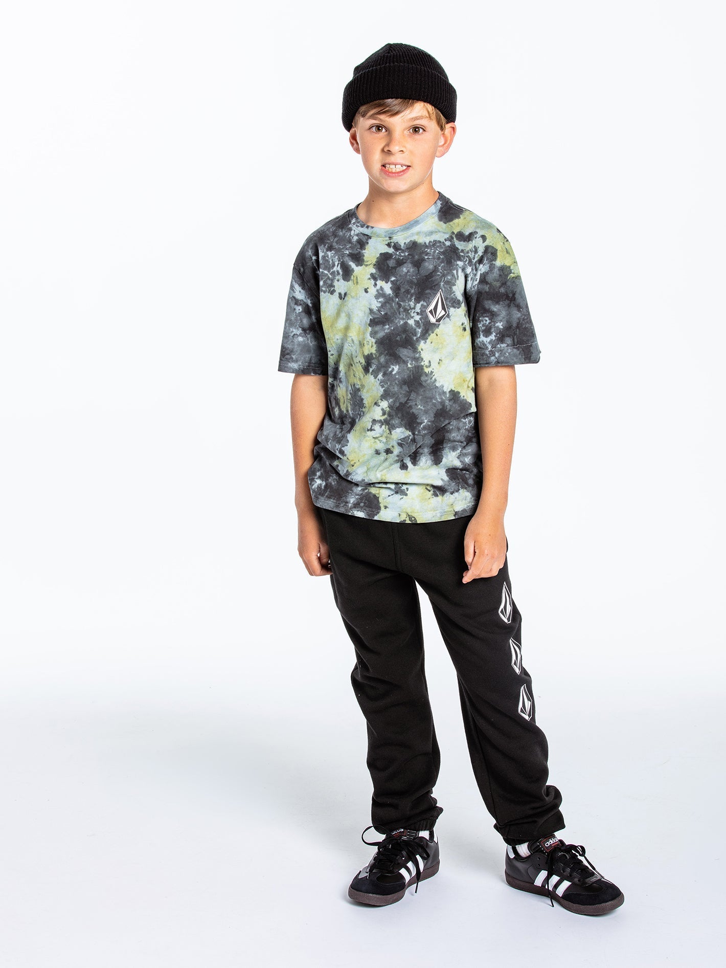 Iconic Dye T-shirt - LIME TIE DYE - (Children)