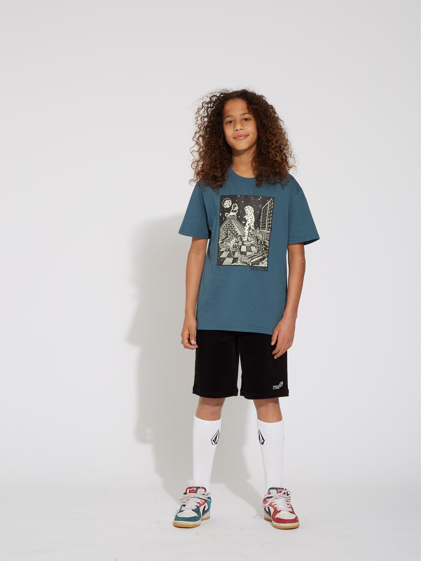 T-shirt Stone Enchantment - CRUZER BLUE - (ENFANT)