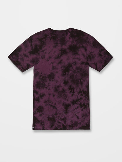 T-shirt Iconic Stone Dye - MULBERRY - (Enfant)