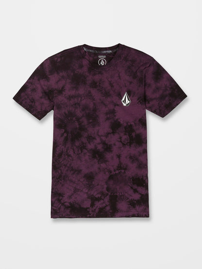 T-shirt Iconic Stone Dye - MULBERRY - (Enfant)