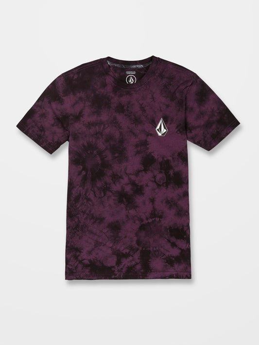 T-shirt Iconic Stone Dye - MULBERRY - (Enfant)
