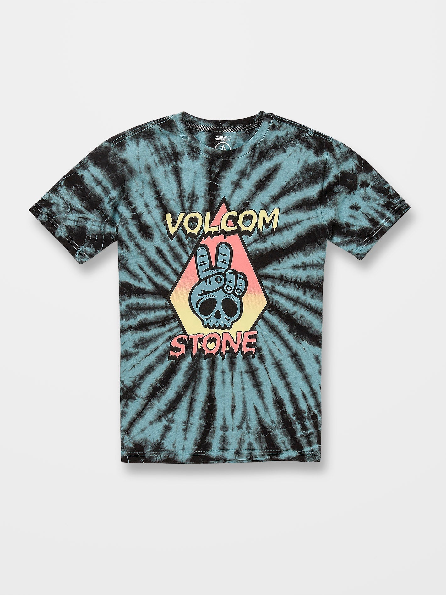 T-shirt Caiden Dye - PALE AQUA - (Enfant)