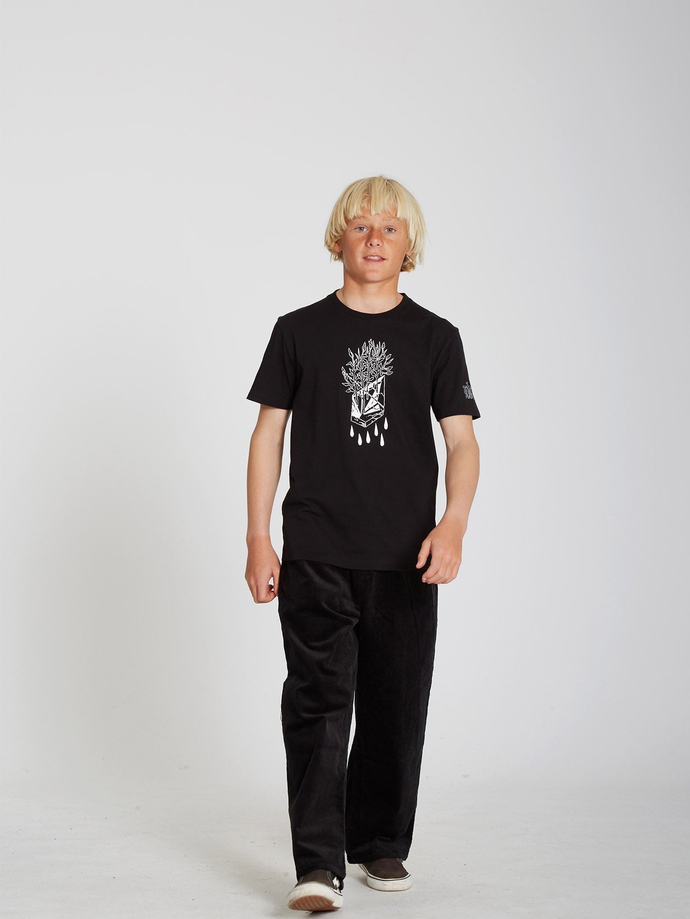 Vaderetro T-shirt - BLACK - (Child)