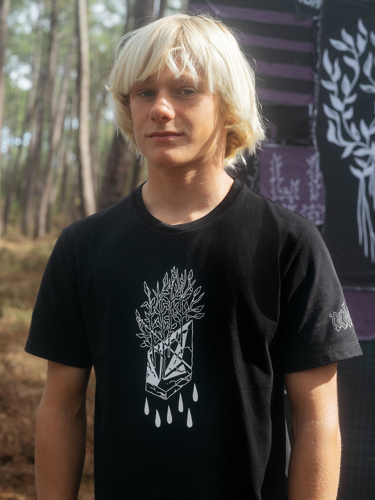 Vaderetro T-shirt - BLACK - (Child)