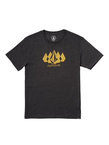 Stone Army T-Shirt - HEATHER BLACK (Kinder)
