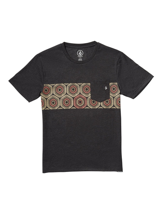 Patternation T-Shirt - HEATHER BLACK (Kinder)
