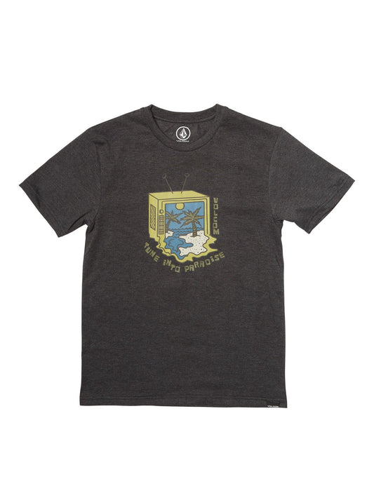 Tune Into T-Shirt – SCHWARZ (Kinder)