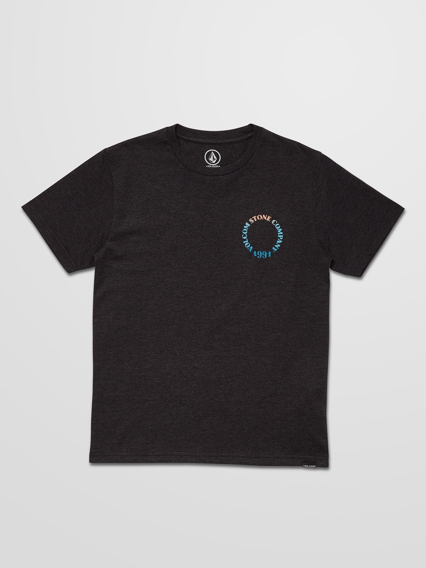 T-Shirt Spray Circle - HEATHER BLACK - (Enfant)
