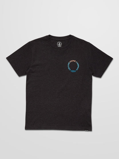 T-Shirt Spray Circle - HEATHER BLACK - (Enfant)