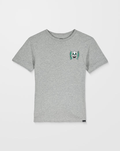 Skeltone T-Shirt – Heather Grey – (KINDER)