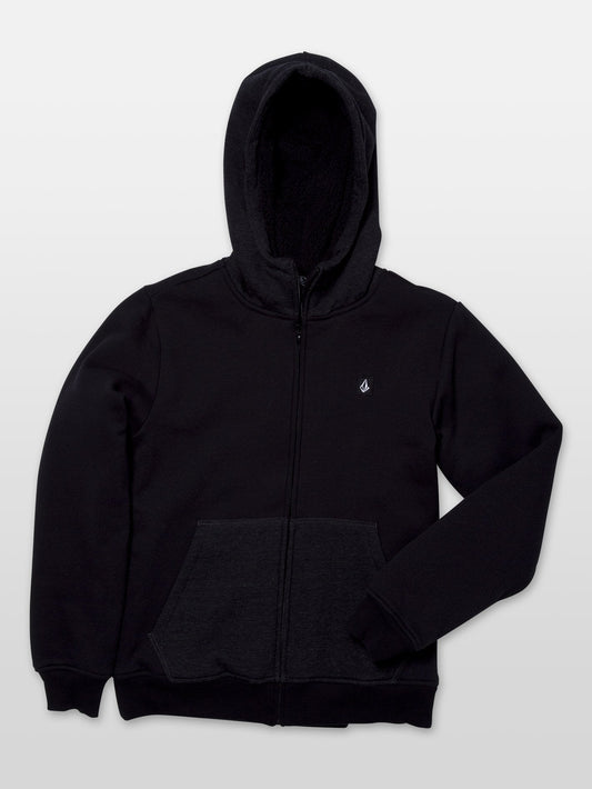 Sweat à capuche Single Stone Lined - Black (Enfant)