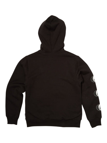 Sweat à capuche zippé Stone Stack Lined - BLACK (Enfant)