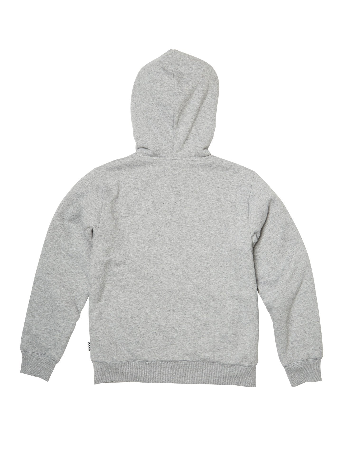 Kapuzenpullover mit Reißverschluss und Steinfutter – Heather Grey (Kinder)