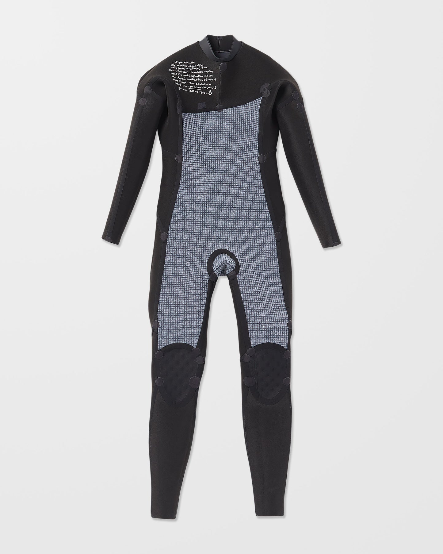 3/2mm Long Sleeve Chest Zip Wetsuit - Charcoal - (KIDS)