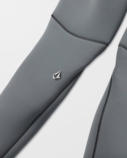 3/2mm Long Sleeve Chest Zip Wetsuit - Charcoal - (KIDS)