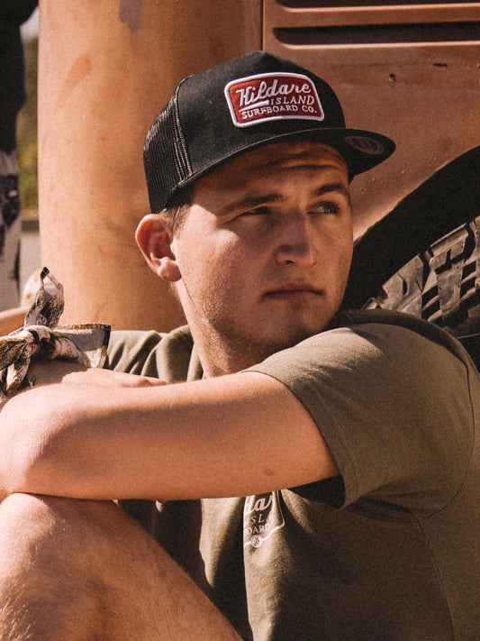 Casquette trucker OBX Kildare - BLACK