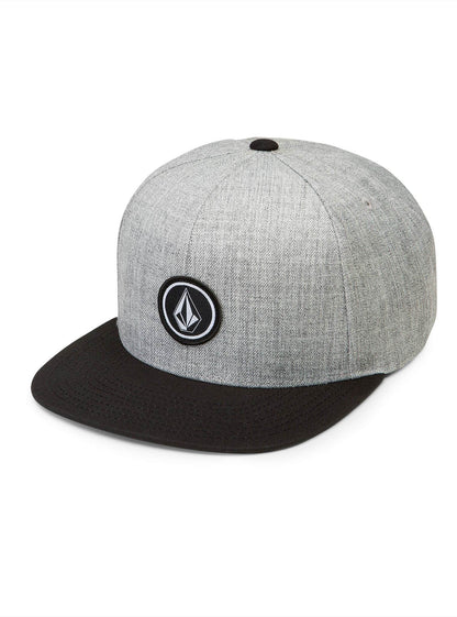 Quarter Twill Cap - Schwarz Grau