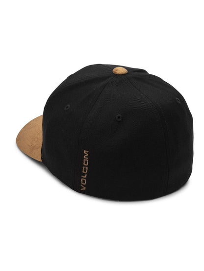 Full Stone Xfit Cap - ASPHALT BLACK