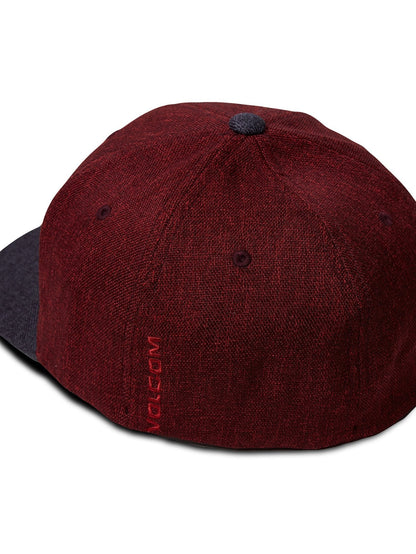 Full Stone Hthr Xfit Cap - Crimson