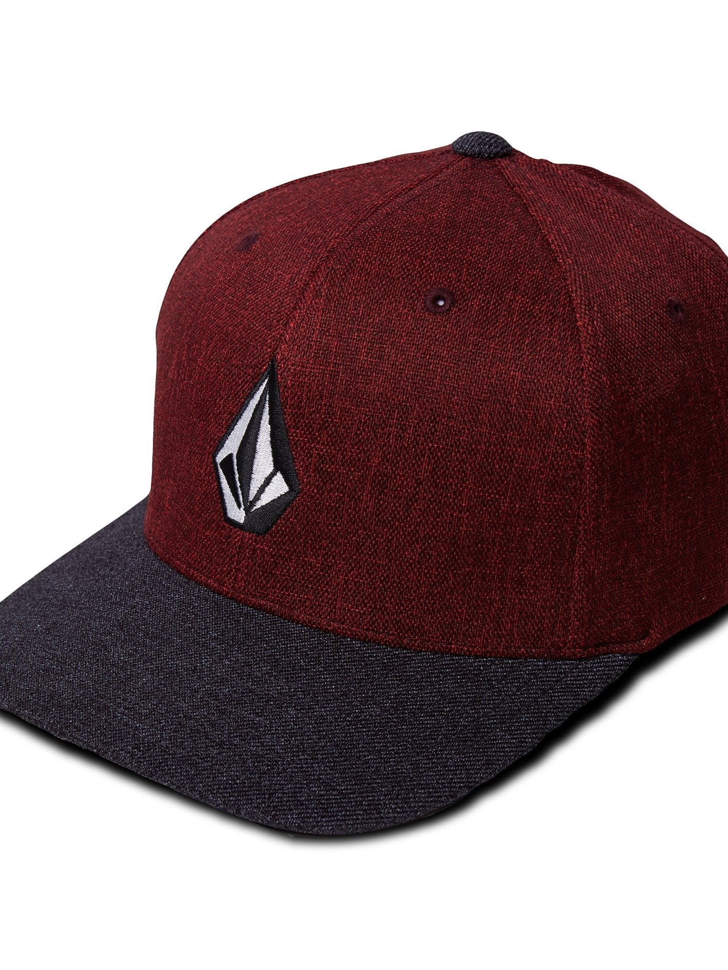 Full Stone Hthr Xfit Cap - Crimson