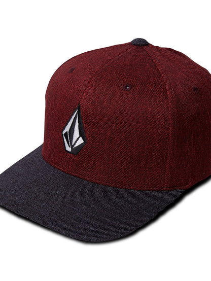 Full Stone Hthr Xfit Cap - Crimson