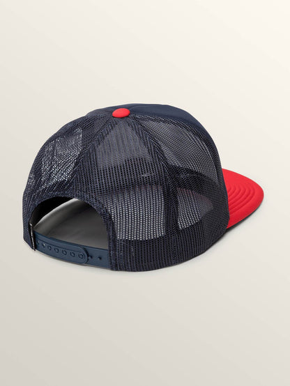 Full Frontal Cheese Cap - Engine Red
