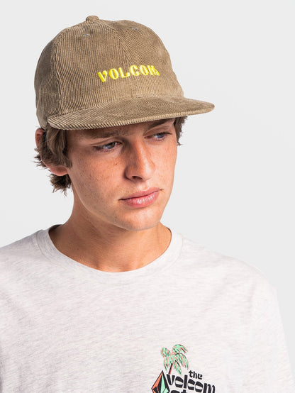 Gus Cord Cap - DUNKEL KHAKI