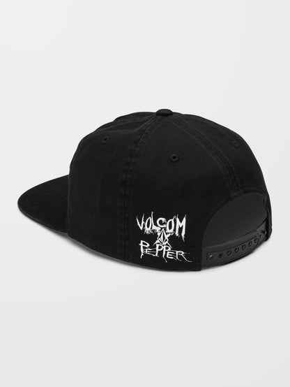 V Ent Pepper Cap - BLACK