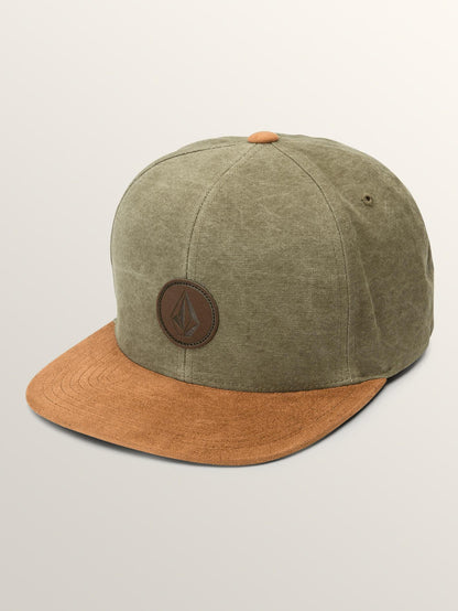 Casquette Quarter Fabric - Army Green Combo