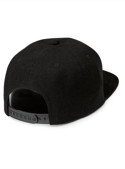 Quarter Fabric Cap - Black Combo
