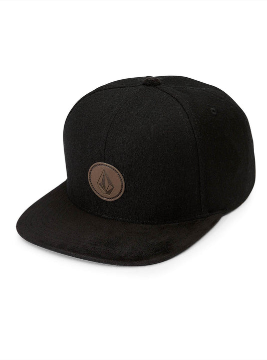 Quarter Fabric Cap - Schwarze Kombination
