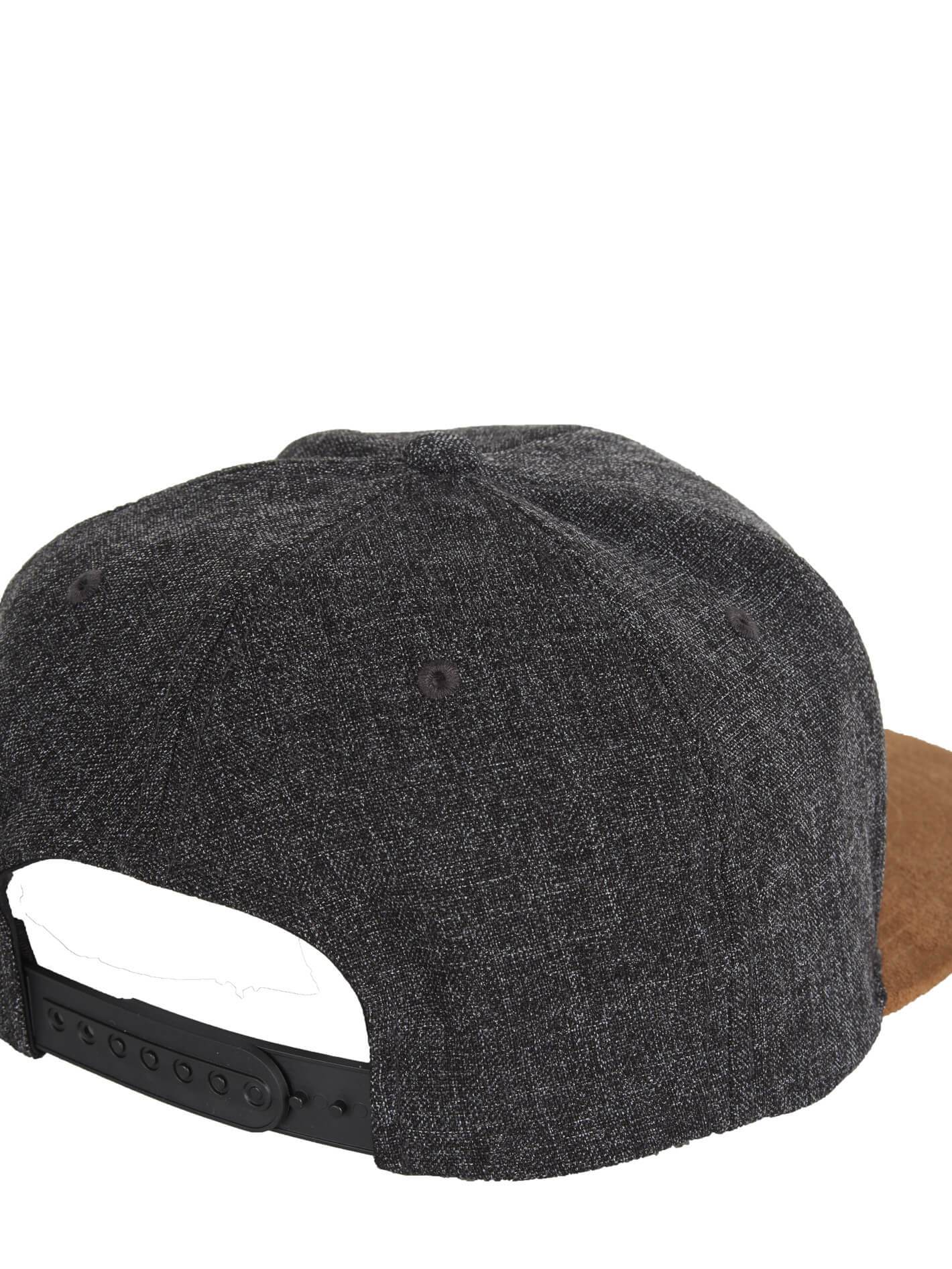 Quarter Fabric Cap - Braune Kombination