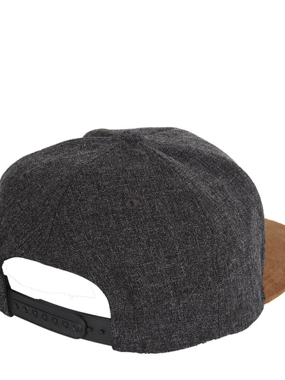 Quarter Fabric Cap - Braune Kombination
