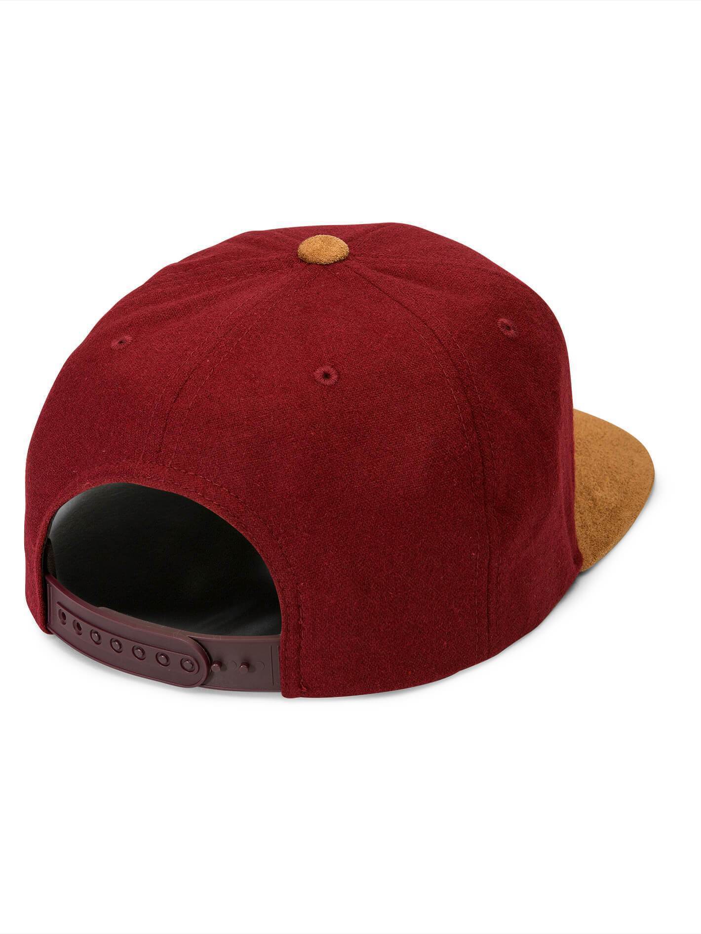 Casquette Quarter Fabric - Crimson