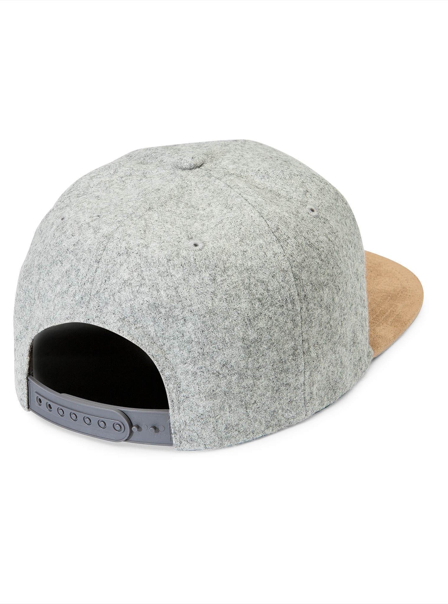 Quarter Fabric Cap - Grey Combo