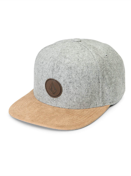 Quarter Fabric Cap – Graue Kombination