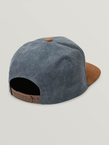 Quarter Fabric Cap - STORMY BLUE