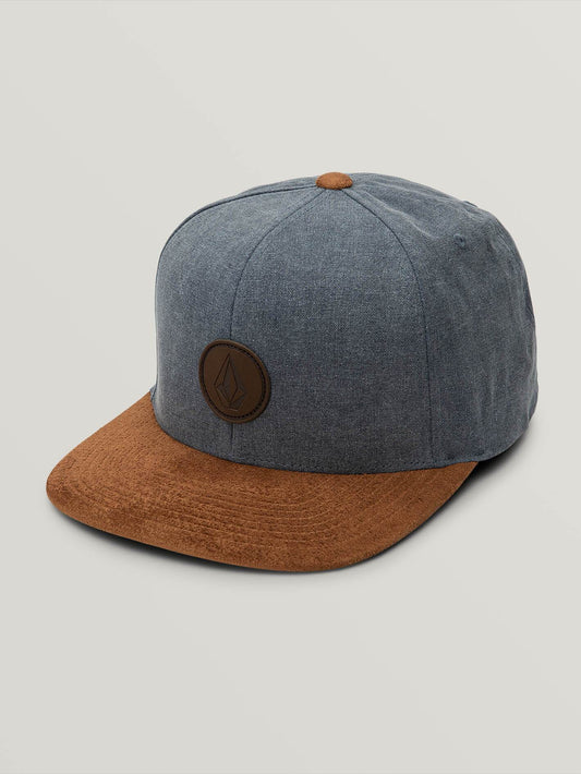 Casquette Quarter Fabric - STORMY BLUE