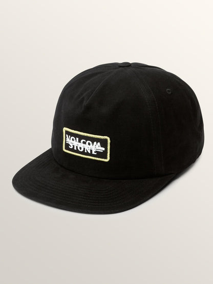 Scribble Stone Cap - Schwarz