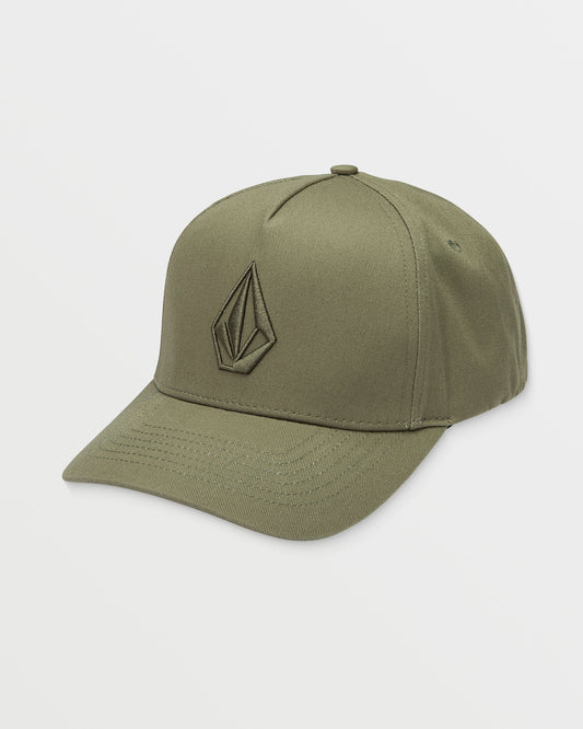 Stone Embossed Cap - LIGHT OLIVE