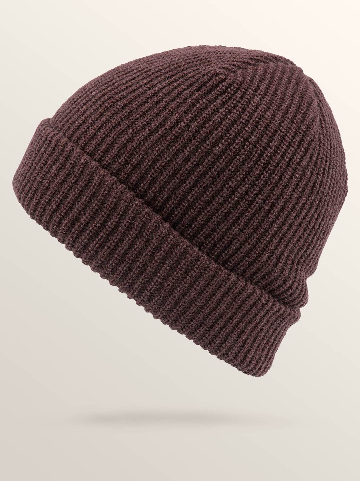 Full Stone Beanie - Bordeauxbraun