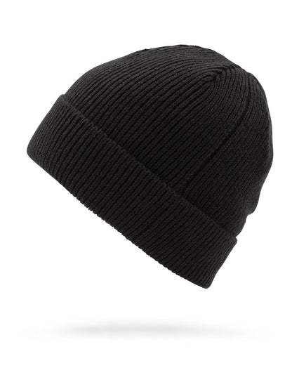 Vee Line Beanie - SCHWARZ