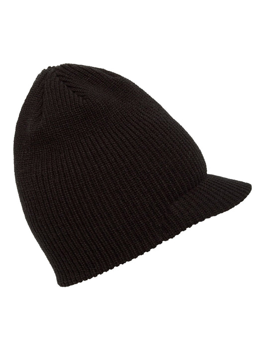 Full Stone Visor Beanie - SCHWARZ