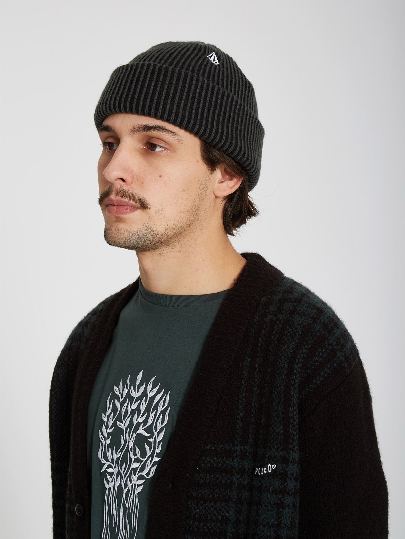 Full Stone Beanie - ZEDERNGRÜN