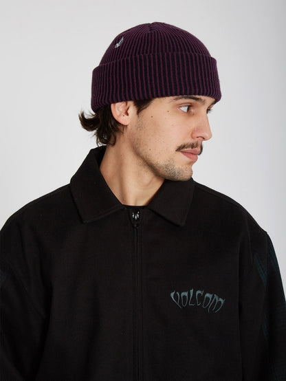 Full Stone Beanie - MULBERRY